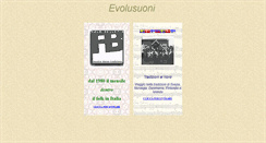 Desktop Screenshot of evolusuoni.it